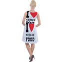 I love Mexican food Knee Length Skater Dress View2