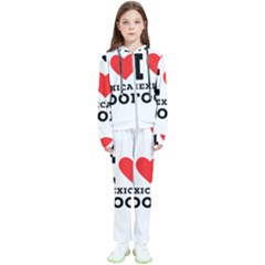 I Love Mexican Food Kids  Tracksuit by ilovewhateva