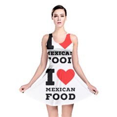 I Love Mexican Food Reversible Skater Dress by ilovewhateva