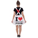 I love Mexican food Velvet Suspender Skater Skirt View2