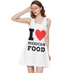 I Love Mexican Food Inside Out Racerback Dress by ilovewhateva