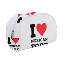 I Love Mexican Food Make Up Case (small) by ilovewhateva