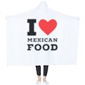 I love Mexican food Wearable Blanket View2