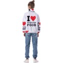 I love Mexican food Kids  Half Zip Hoodie View2