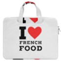 I love French food MacBook Pro 16  Double Pocket Laptop Bag  View1