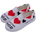 I love Thailand food Kids  Canvas Slip Ons View2