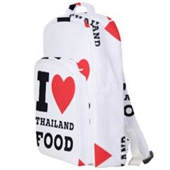 I Love Thailand Food Double Compartment Backpack by ilovewhateva