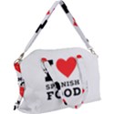 I love Spanish food Canvas Crossbody Bag View1