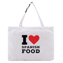 I Love Spanish Food Zipper Medium Tote Bag by ilovewhateva