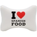 I love Spanish food Seat Head Rest Cushion View1