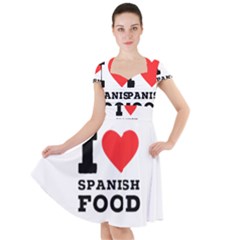 I Love Spanish Food Cap Sleeve Midi Dress by ilovewhateva