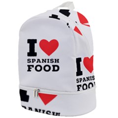 I Love Spanish Food Zip Bottom Backpack by ilovewhateva