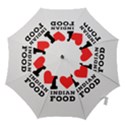 I love Indian food Hook Handle Umbrellas (Medium) View1