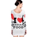 I love Indian food Long Sleeve Bodycon Dress View2