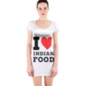 I love Indian food Short Sleeve Bodycon Dress View1