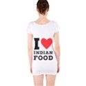 I love Indian food Short Sleeve Bodycon Dress View2