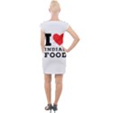 I love Indian food Cap Sleeve Bodycon Dress View2