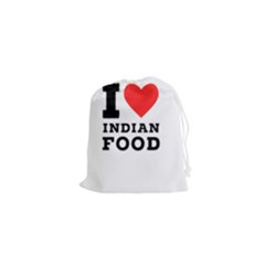 I Love Indian Food Drawstring Pouch (xs) by ilovewhateva