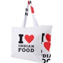 I love Indian food Simple Shoulder Bag View1