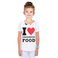 I Love Japanese Food Kids  One Piece Tee