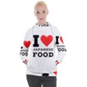 I love Japanese food Women s Hooded Pullover View1