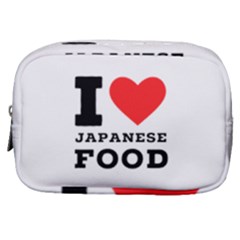 I Love Japanese Food Make Up Pouch (small) by ilovewhateva