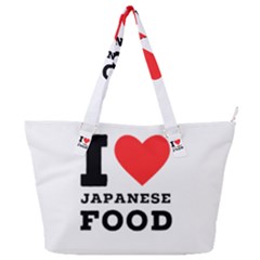 I Love Japanese Food Full Print Shoulder Bag by ilovewhateva