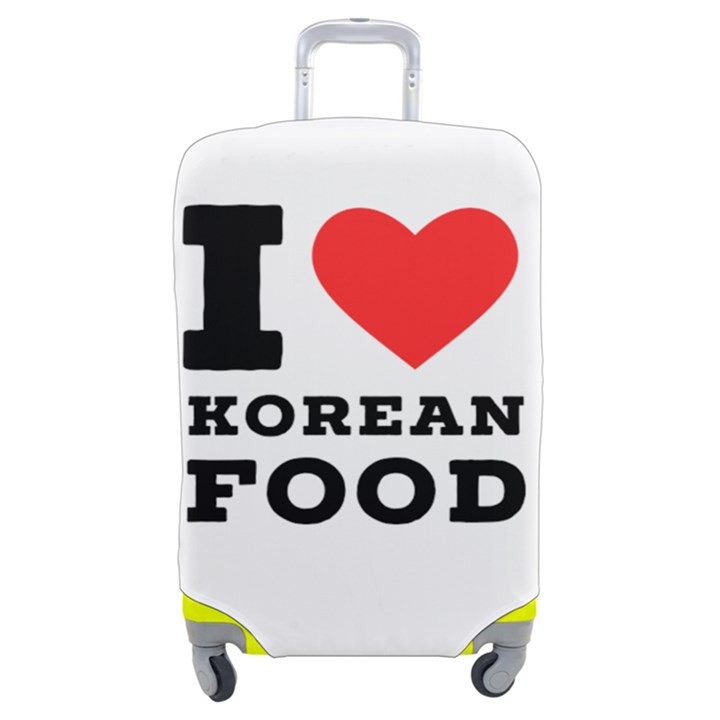 I love Korean food Luggage Cover (Medium)