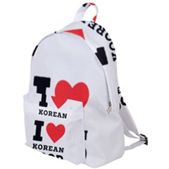 I Love Korean Food The Plain Backpack by ilovewhateva