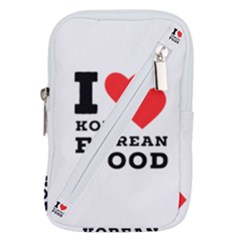 I Love Korean Food Belt Pouch Bag (large) by ilovewhateva