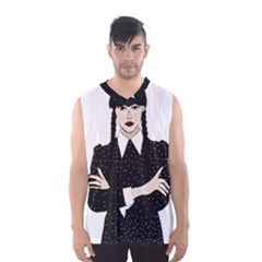 Wednesday Addams Men s Basketball Tank Top by Fundigitalart234