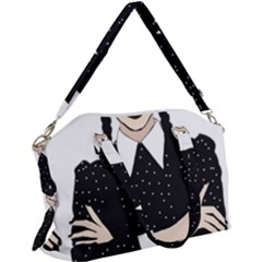 Wednesday Addams Canvas Crossbody Bag