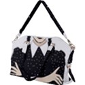 Wednesday addams Canvas Crossbody Bag View2