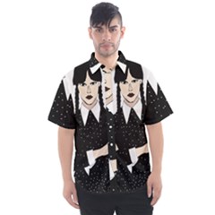 Wednesday Addams Men s Short Sleeve Shirt