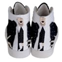 Wednesday addams Men s Hi-Top Skate Sneakers View4