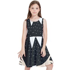 Wednesday Addams Kids  Skater Dress by Fundigitalart234