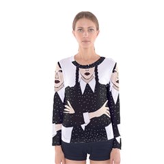 Wednesday Addams Women s Long Sleeve Tee