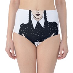 Wednesday Addams Classic High-waist Bikini Bottoms