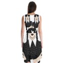 Wednesday addams Sleeveless Chiffon Dress   View2