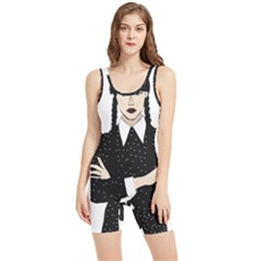 Wednesday Addams Women s Wrestling Singlet by Fundigitalart234