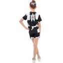 Wednesday addams Kids  Mesh Tee and Shorts Set View2