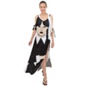 Wednesday addams Maxi Chiffon Cover Up Dress View1