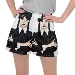 Wednesday Addams Women s Ripstop Shorts by Fundigitalart234