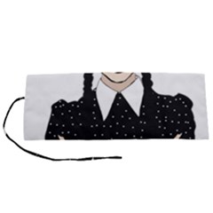 Wednesday Addams Roll Up Canvas Pencil Holder (s) by Fundigitalart234