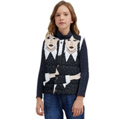 Wednesday Addams Kid s Short Button Up Puffer Vest	