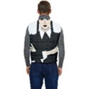 Wednesday addams Men s Short Button Up Puffer Vest	 View4