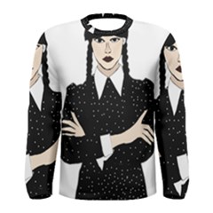 Wednesday Addams Men s Long Sleeve Tee