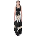 Wednesday addams Empire Waist Maxi Dress View1