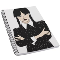 Wednesday Addams 5 5  X 8 5  Notebook by Fundigitalart234