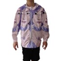 Futuristic woman Kids  Hooded Windbreaker View1